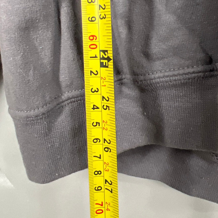 See America Great Teton National Park 100% Cotton Hoodie Pullover Gray Large