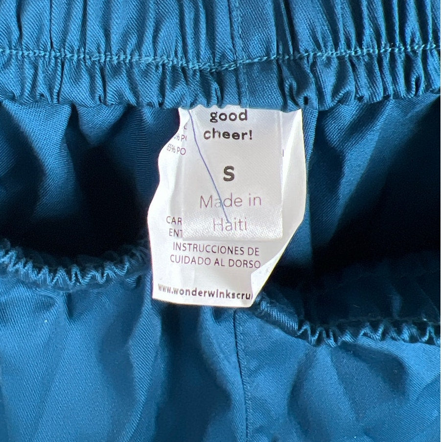 Wonder Work Good Cher! Size Small Durable Blue Pants NWT Scrubs