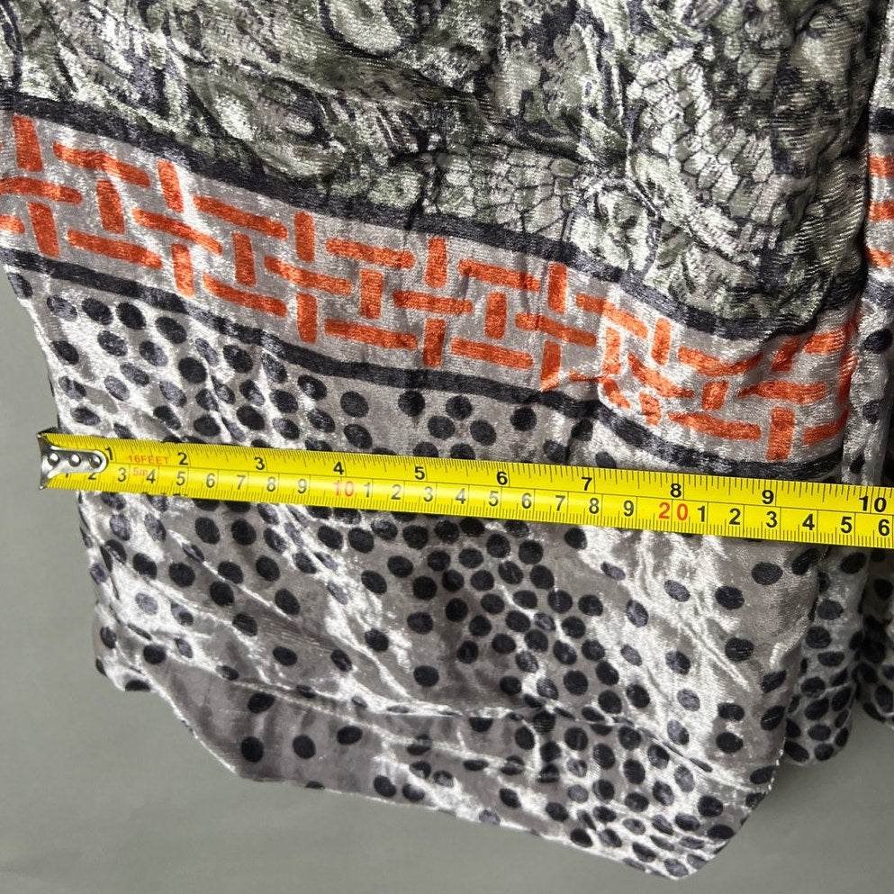 Anthropologie High Rise Velvet Dove Wide Leg Pant Women's Size XS