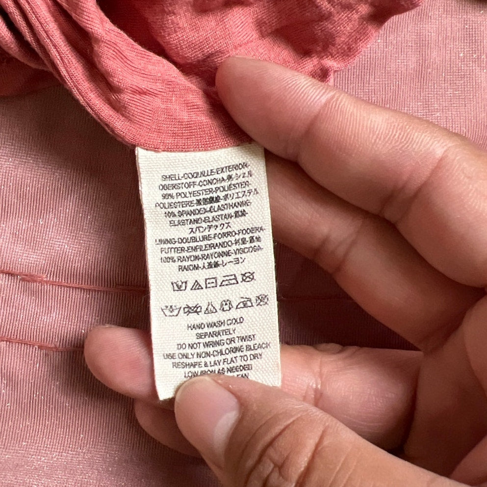 Free People Boho Velvet Underground Dress Primrose Pink Women Size S