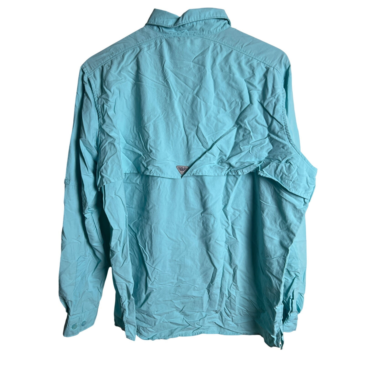 Vintage Columbia PFG Outdoors Blue Button-Up Shirt XL