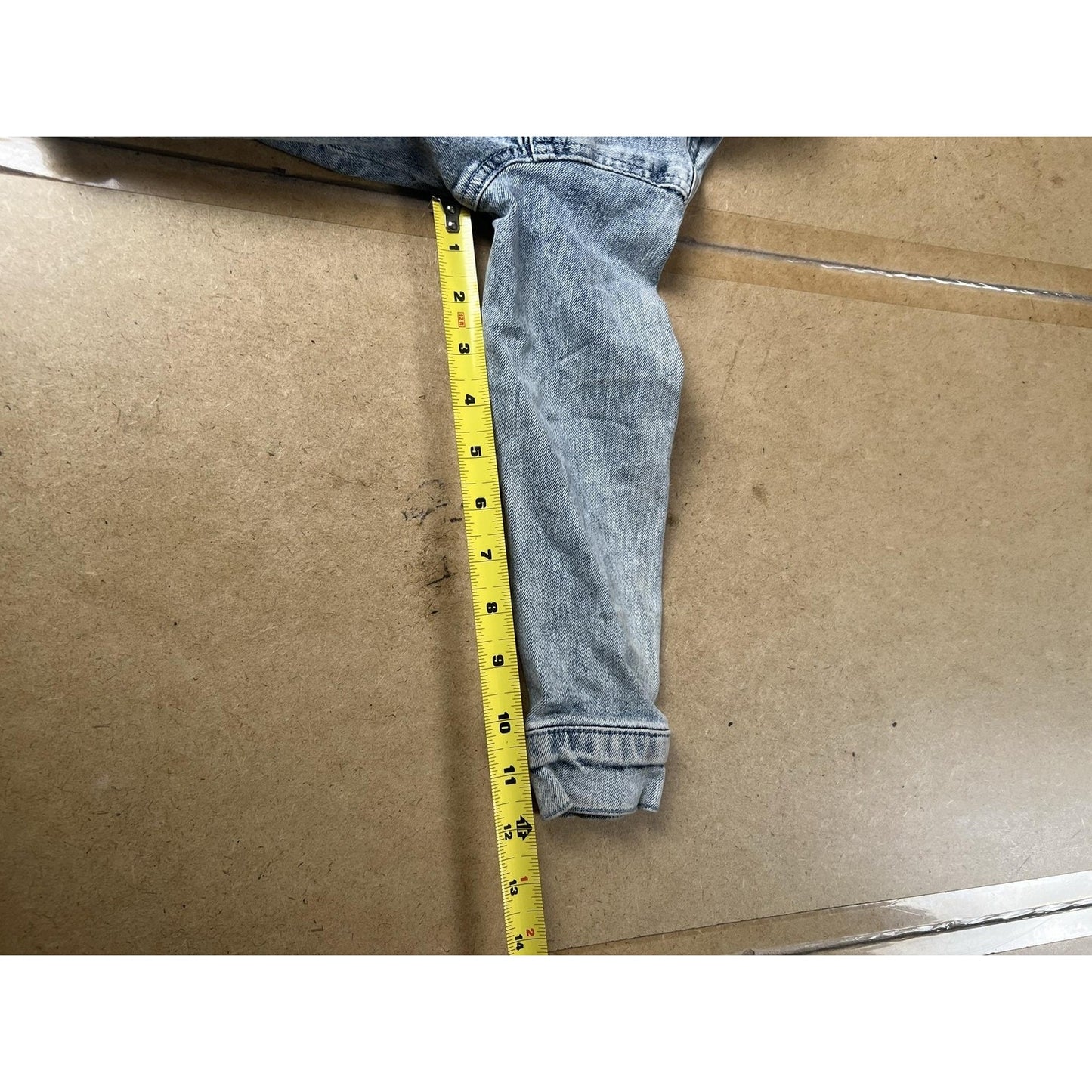 Barbie Jacket Girls 4 Blue Denim Snap Pockets Casual Fall Embroidered Logo