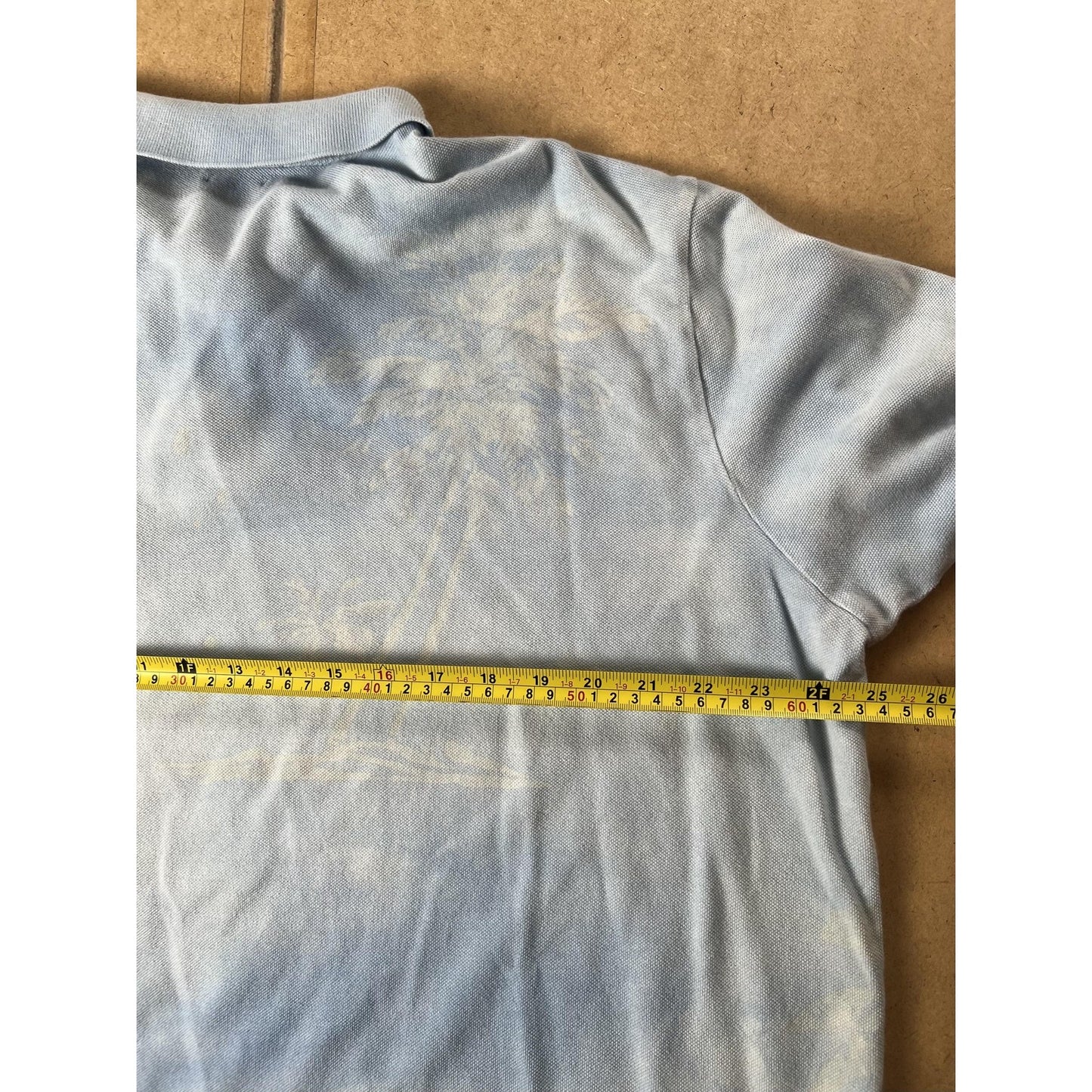 Polo Ralph Lauren Shirt Mens 2XL Light Blue Custom Fit Polo Logo Short Sleeve