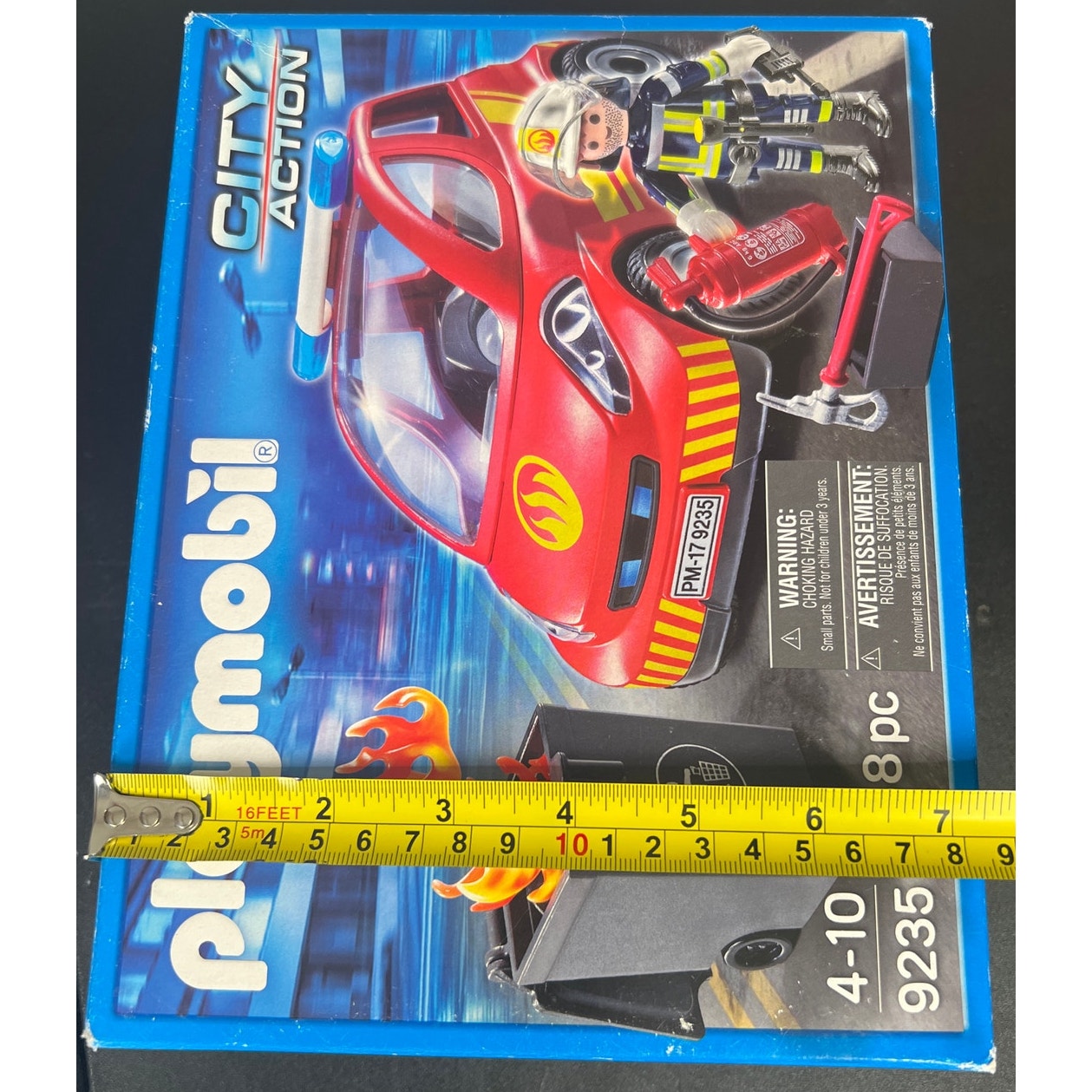 Playmobil Firefighter W/ Car City Action 9235 *SEALED*