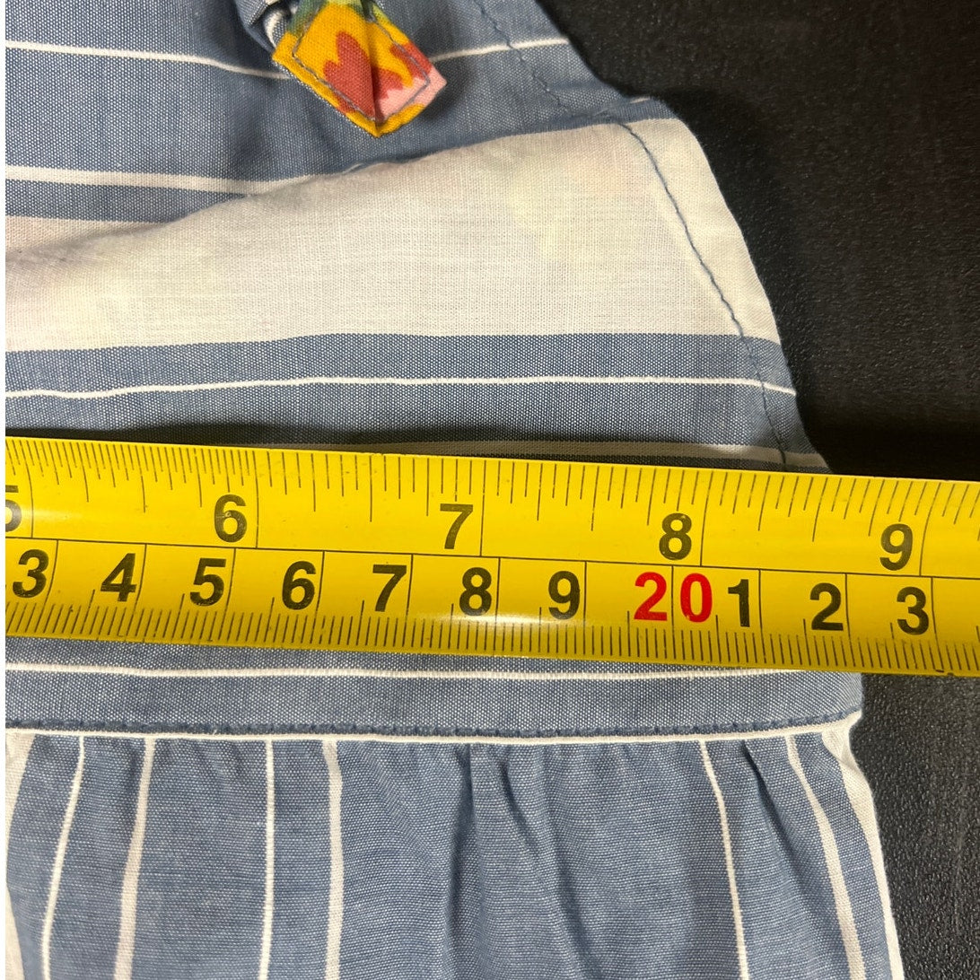 Matilda Jane Clothing W/ Joanna Gaines NWT Overalls Striped 0-3 Toddler