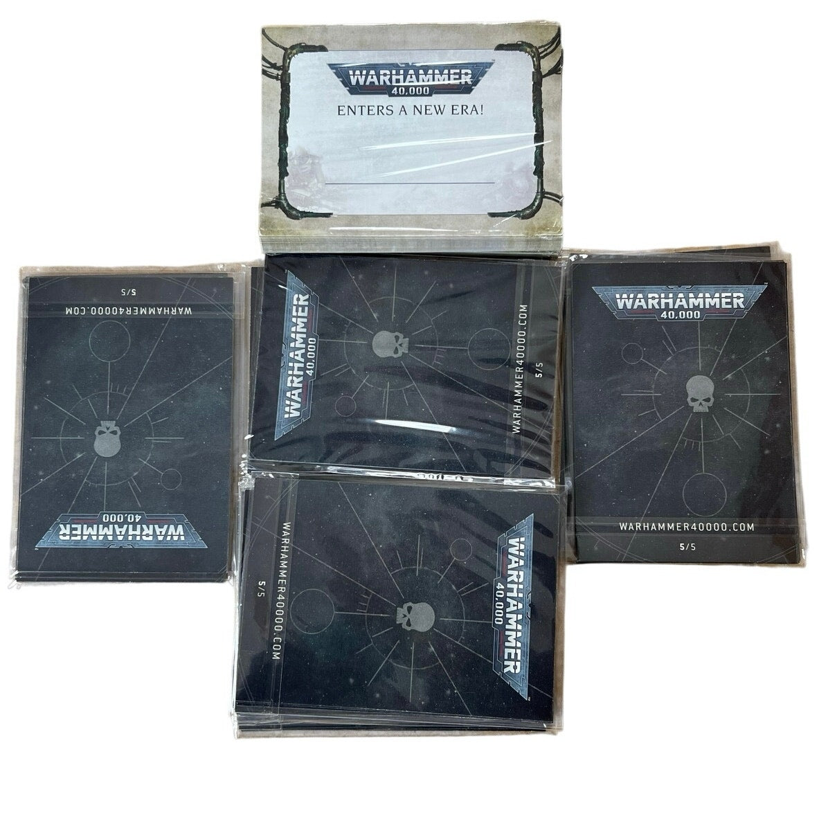 Warhammer 40,000 Card Deck Lot Of 18 Join The Celebration Sealed Black Backs