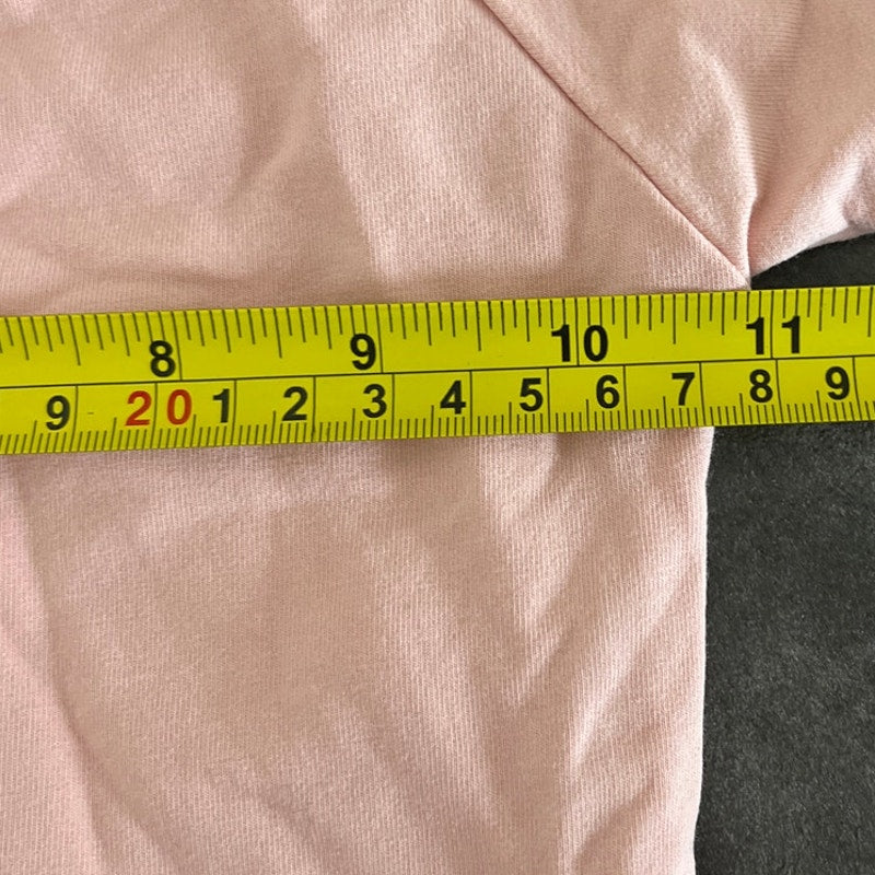 100 Toddler Salmon Pink Warm Toddler Crewneck *Dimensions in Pictures*