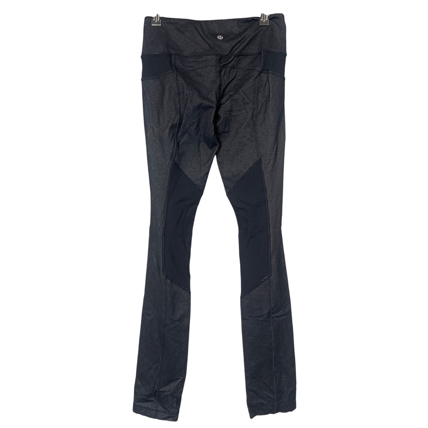 Lululemon Size 6 Women's Black Dark Gray Leggings