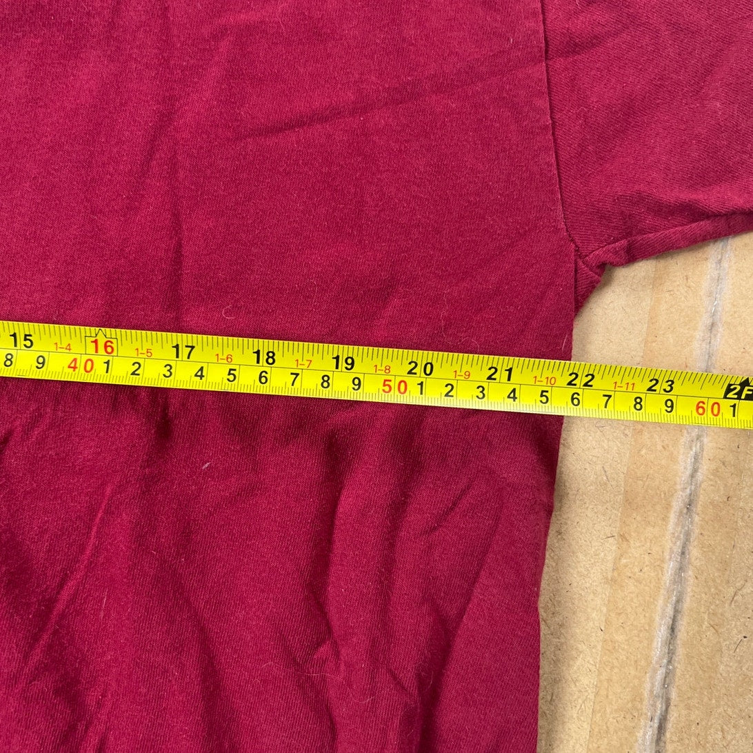 Wide Spread Panic 2014 Maroon Men T-Shirt Size XL