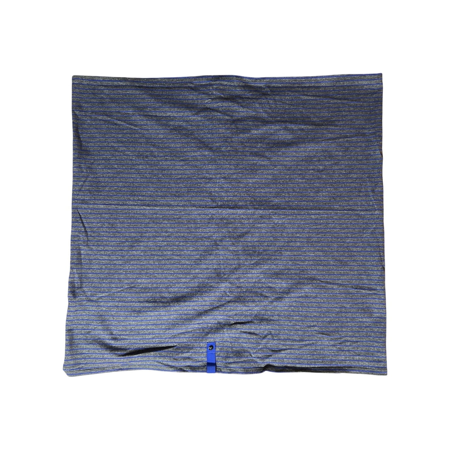 Lululemon Blue/Gray Stripes Blanket Scarf