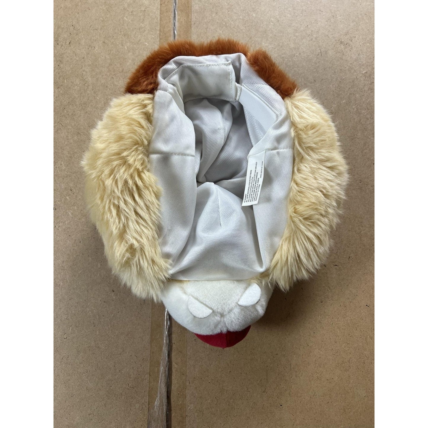 Disney Parks Beanie Hat Mens One Size Brown Chip 'n Dale Lined Insulated Winter