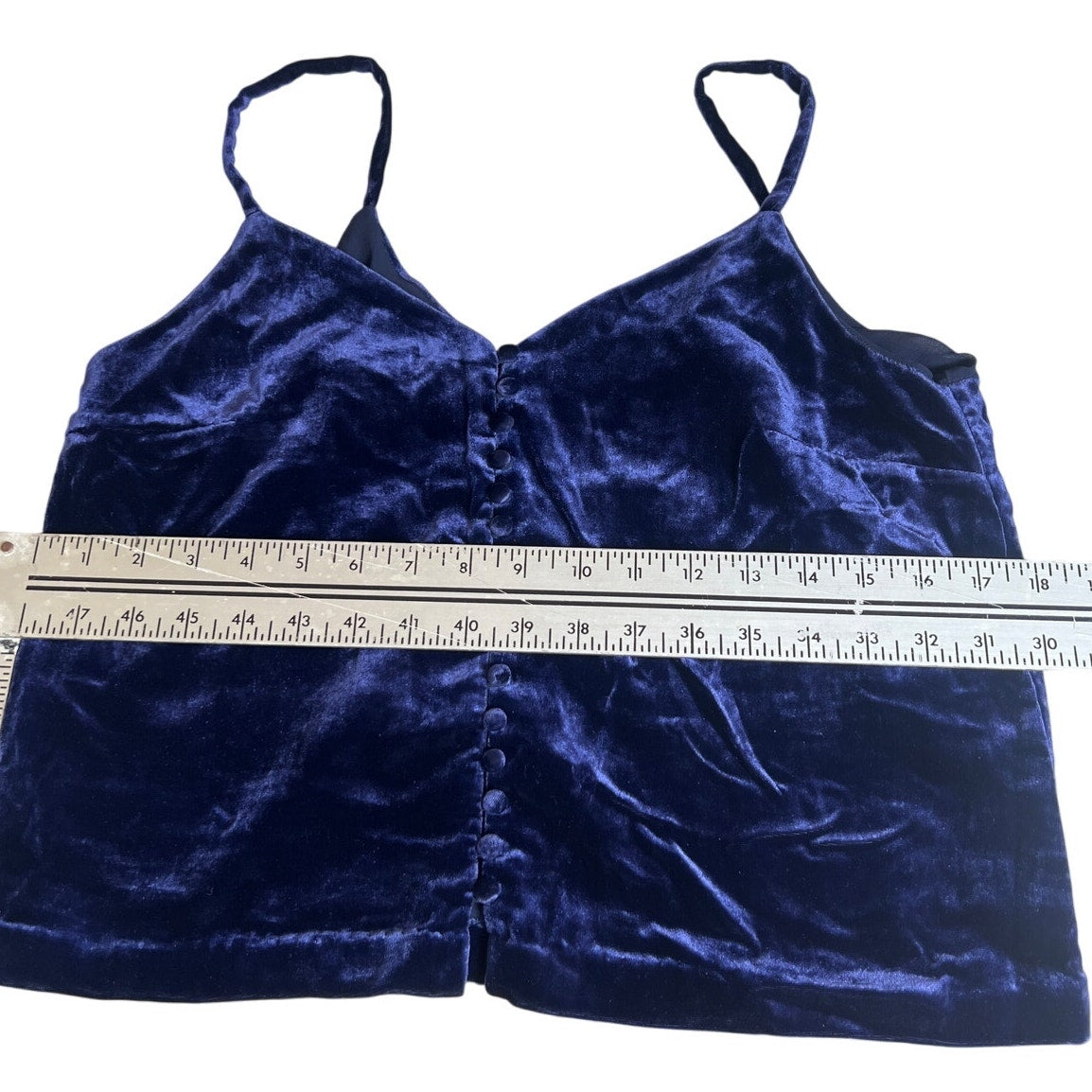 Y2K Madewell NWT Blue Tank Top Button Up Size 4