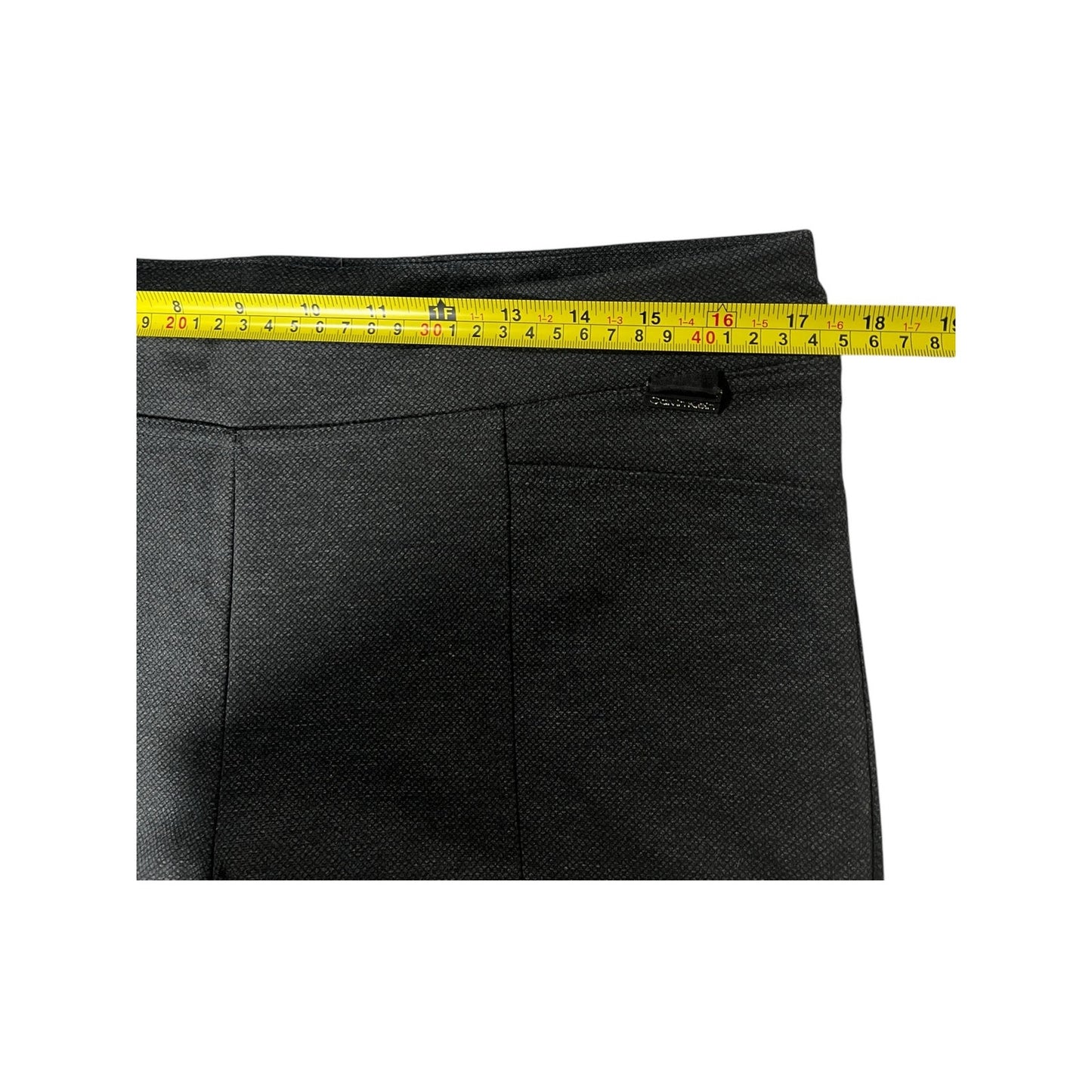 Calvin Klein Women Leggings Dress Pants Gray/Black Size Large