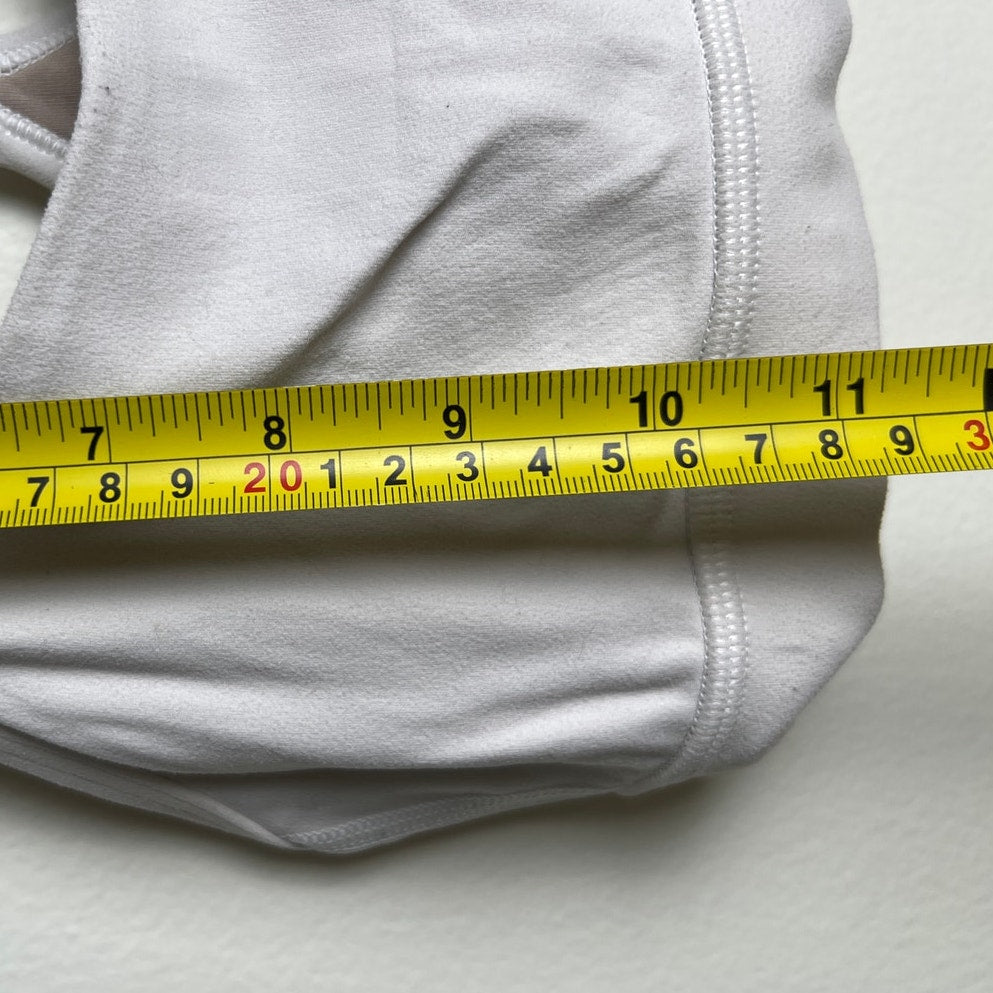 Lululemon Women's Size 4 White Sports Bra