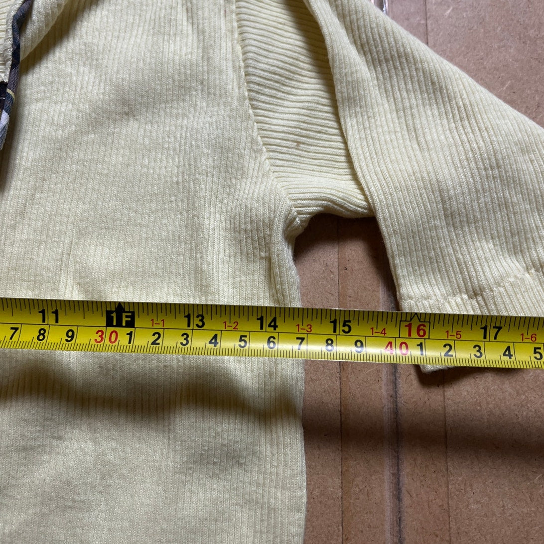 Handmade Toddler Cream And Plaid One Piece One Size