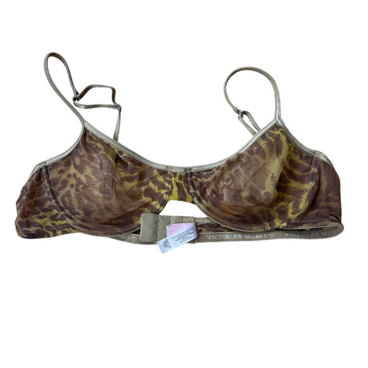 Vintage Victoria's Secret Leopard Print Bra Size 36B