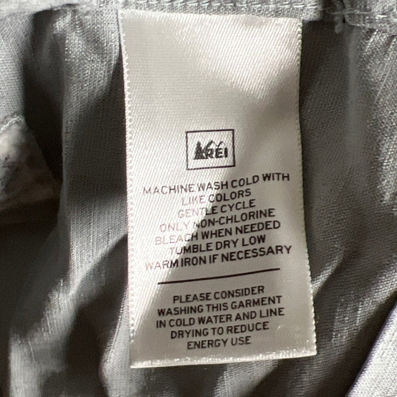 REI Co-op Shirt Mens XL Gray Vented Fishing Camp Hiking Outdoor