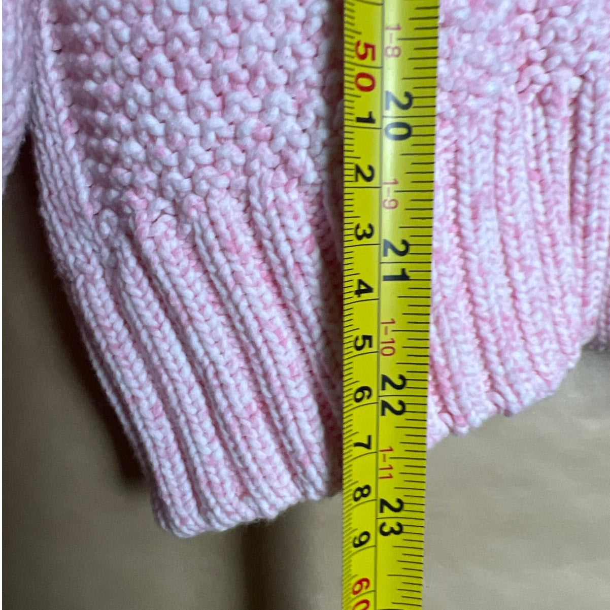 Habit Clothes To Live In Large Cotton Heaby Knit Pink Large