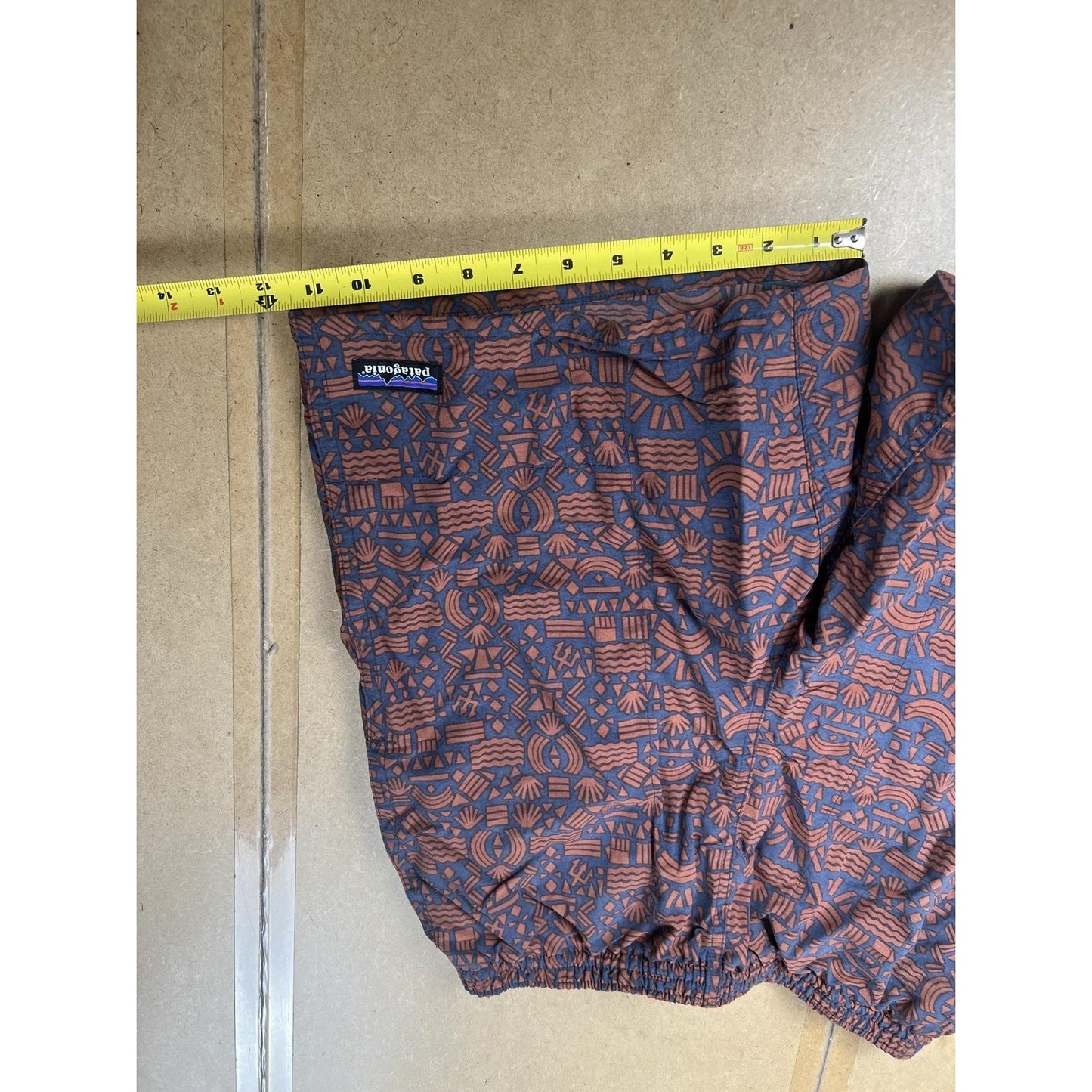Patagonia Shorts Mens S Blue Bermuda Nylon Quick Dry Elastic Waist Pockets