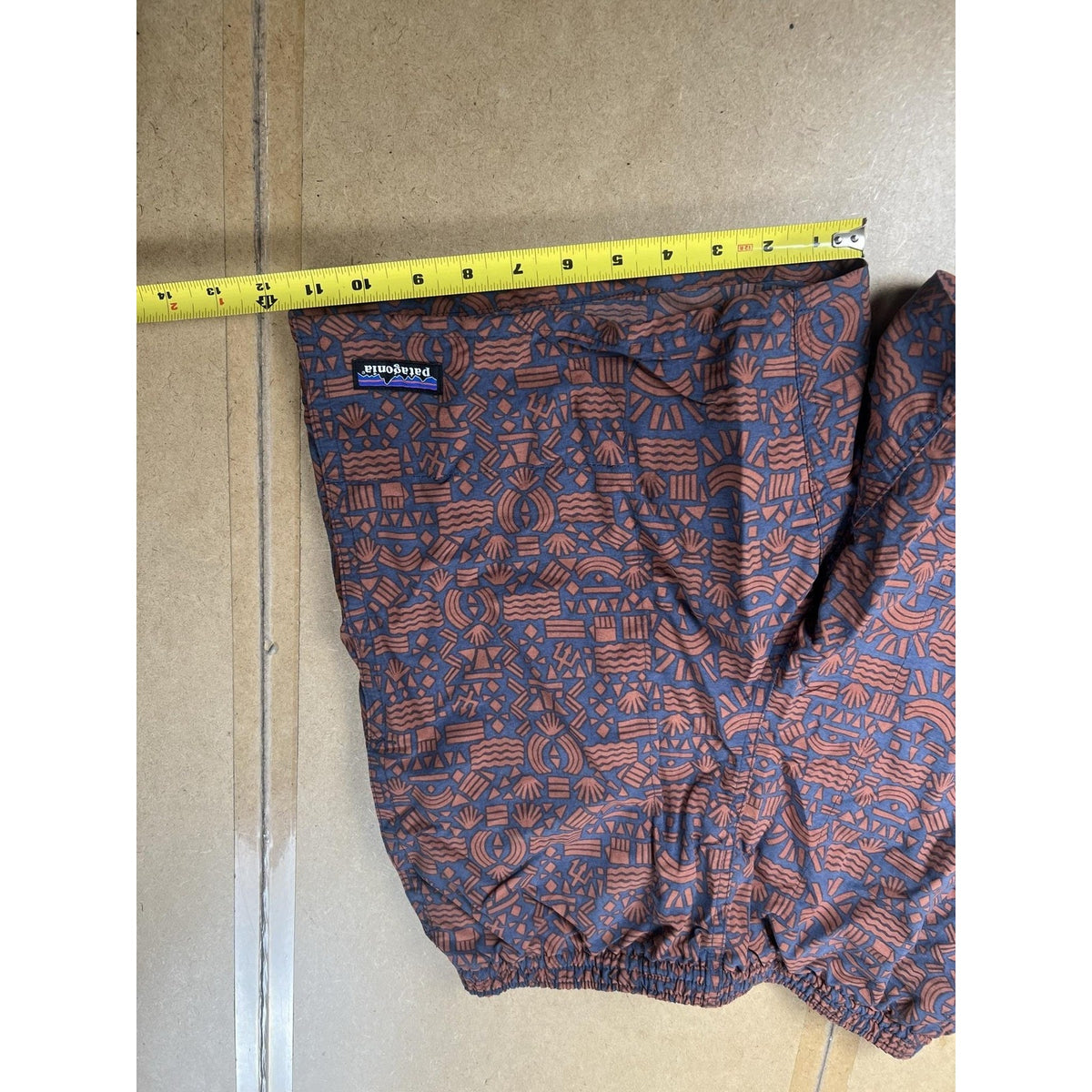 Patagonia Shorts Mens S Blue Bermuda Nylon Quick Dry Elastic Waist Pockets