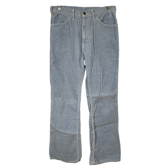 Vintage Levi's Blue Men Corduroy Straight Leg Pants 31 x 32 517