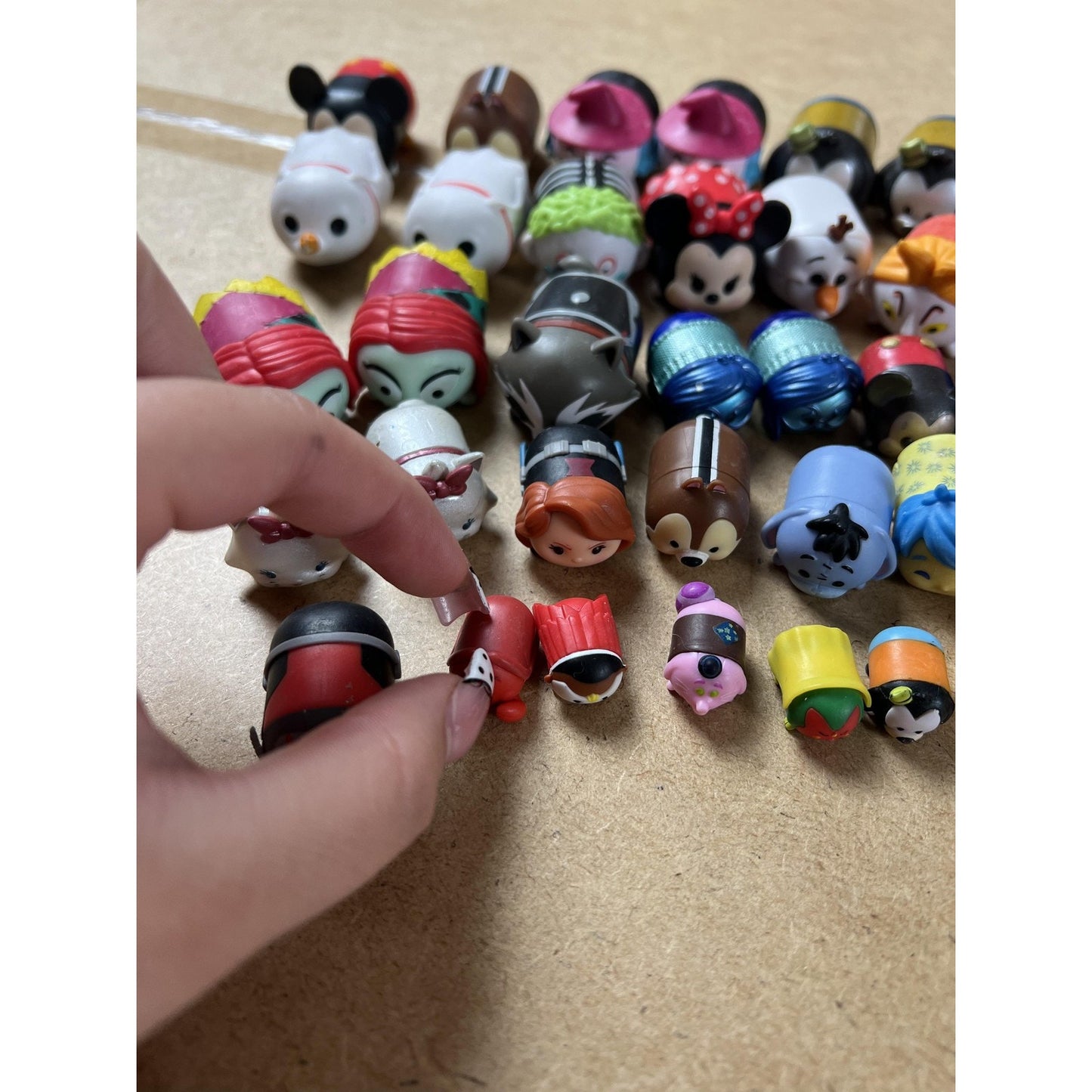 Disney Tsum Tsum Mini Figures Multicolor Small Stackable Collectible Set