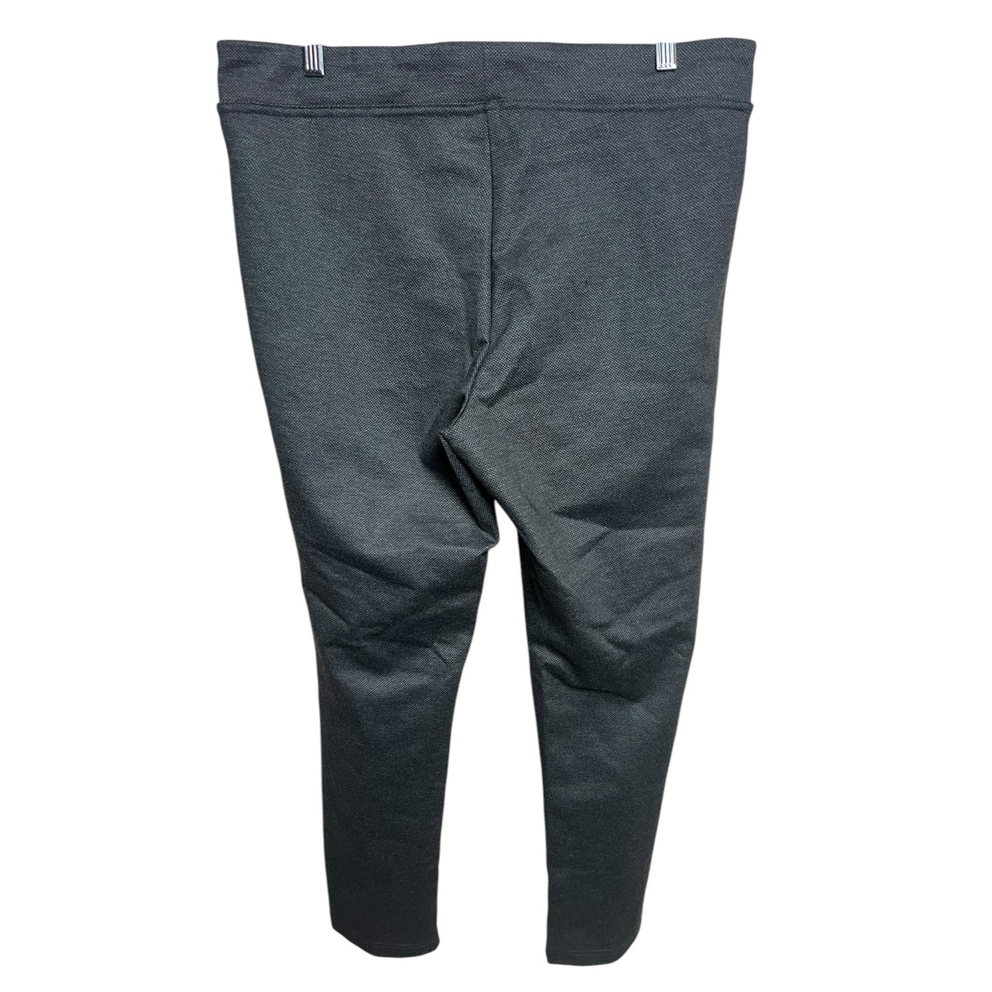 Calvin Klein Women Leggings Dress Pants Gray/Black Size Large