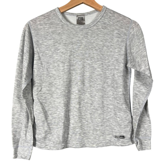 REI Co-Op XL Polyester Gray Long Sleeve Women's Top