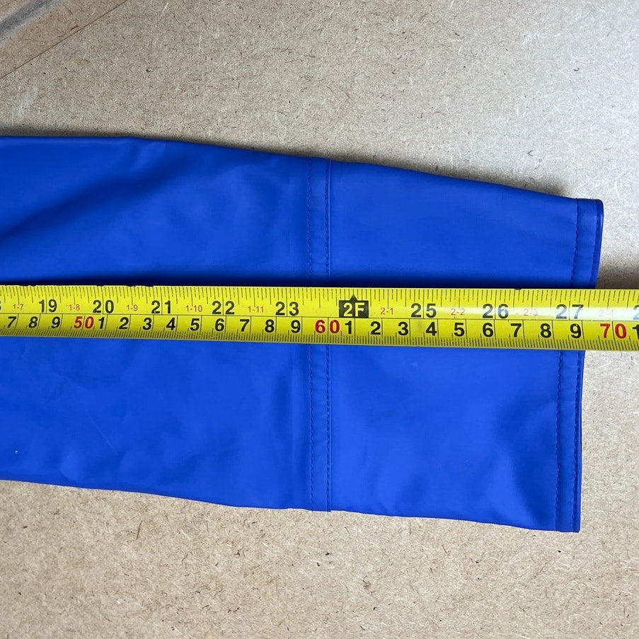 Blaest By Lilleboe Norwegian Design Blue 542 XS Rain Coat Insulated Hooded