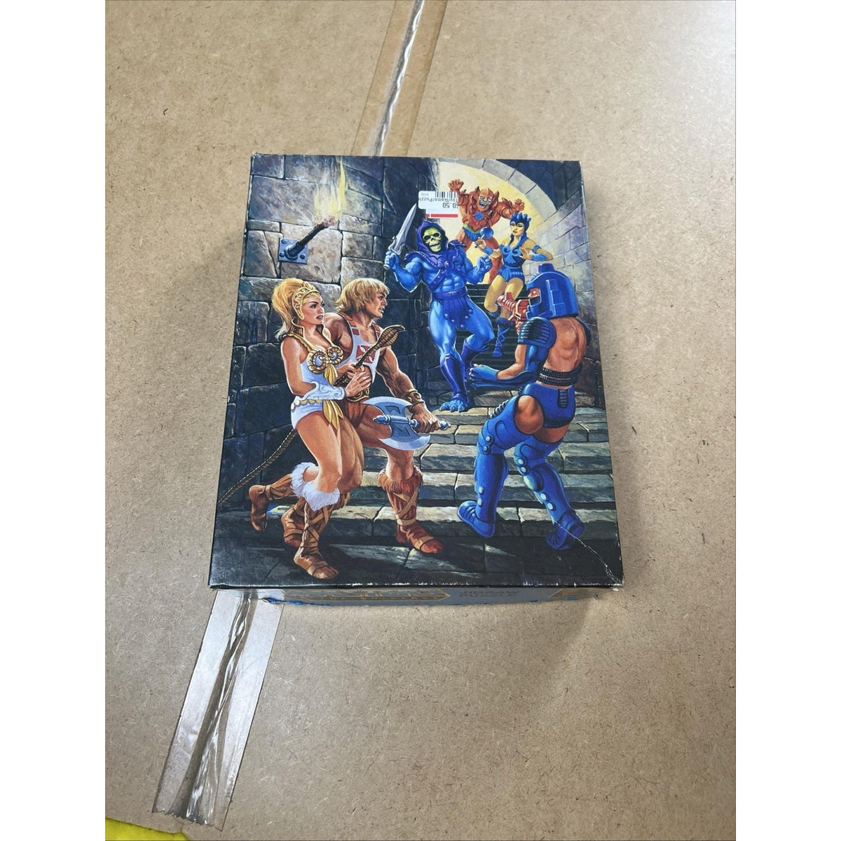 Masters Of The Universe Puzzle He-Man Skeletor Boxed Jigsaw Pieces Loose