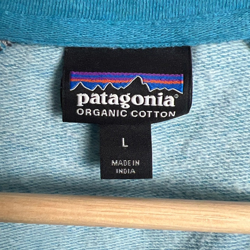 Patagonia Organic Cotton Large Long Sleeve Lightweight Sweater