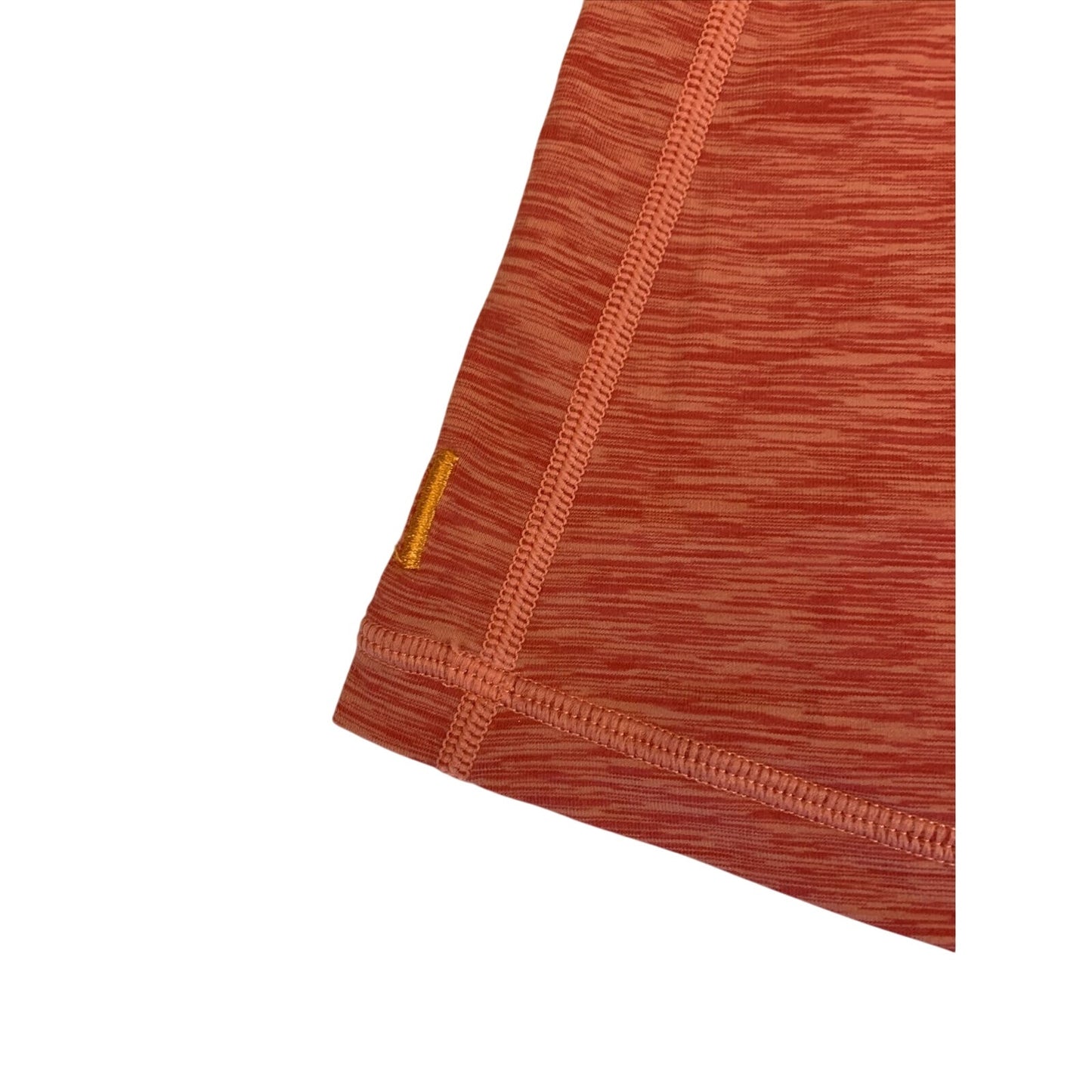 Lucy Tank Top Razor Back Women's Size S Orange And White - EUC