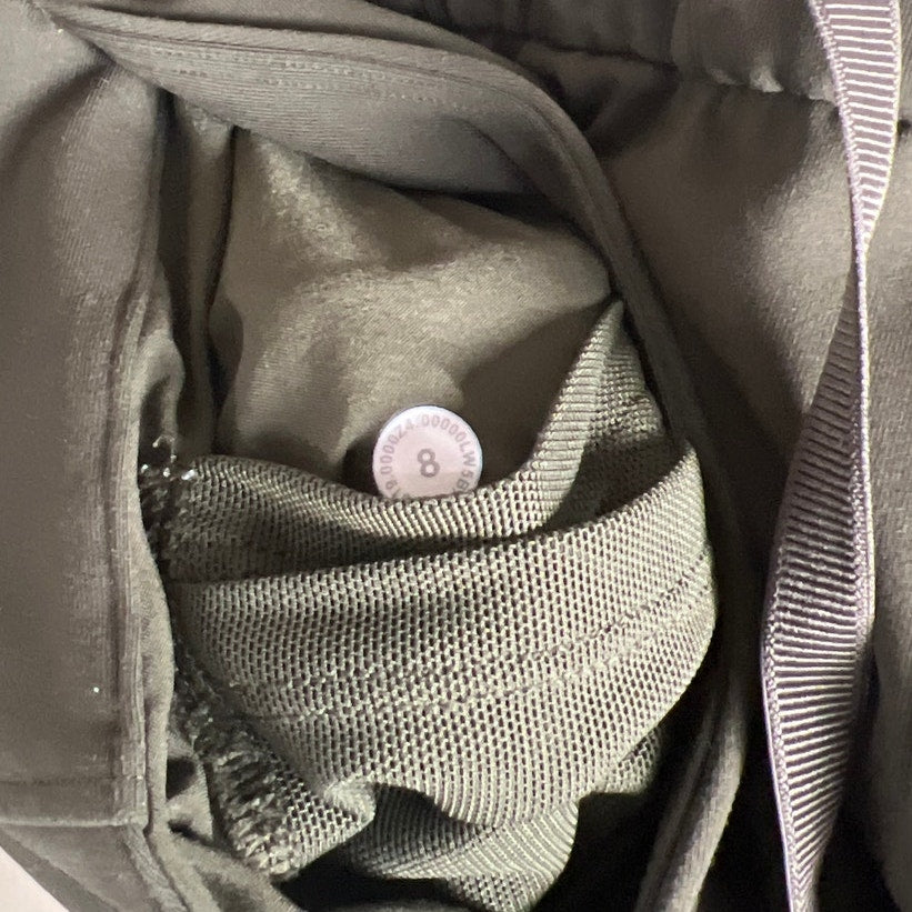 Lululemon Size 8 ABC Pull-On Military Green Sweatpants