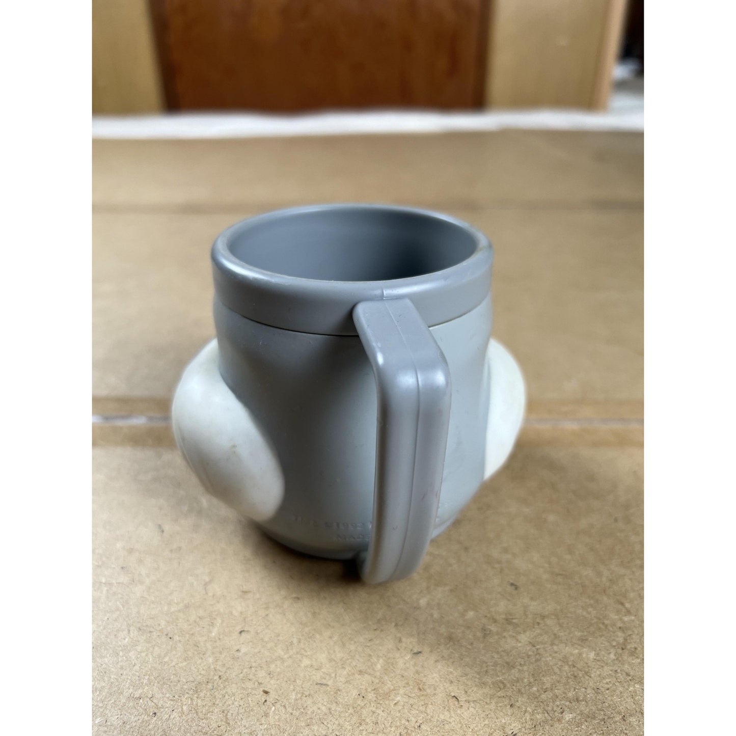 McDonald's Bugs Bunny Character Mug Gray 1992 Promotional Partners Made In China