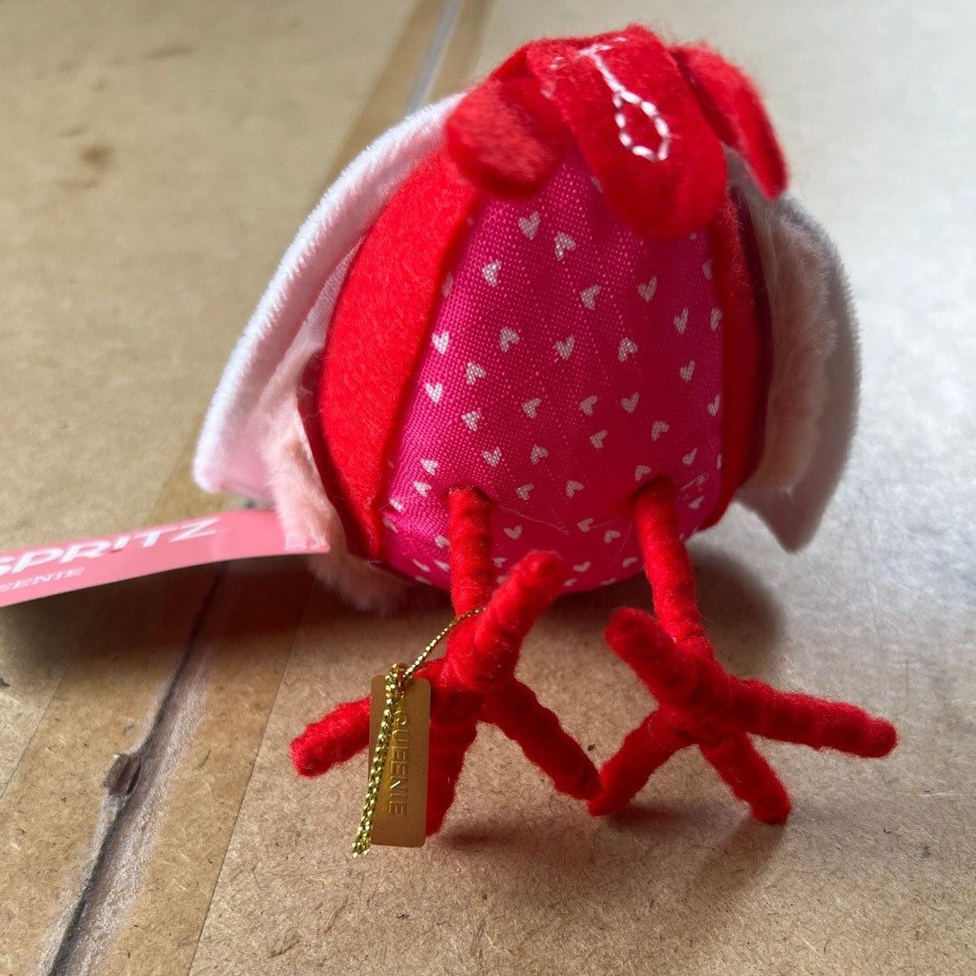 NWT Target Spritz Valentine FEATHERLY FRIENDS “QUEENIE” BIRD Queen of Hearts