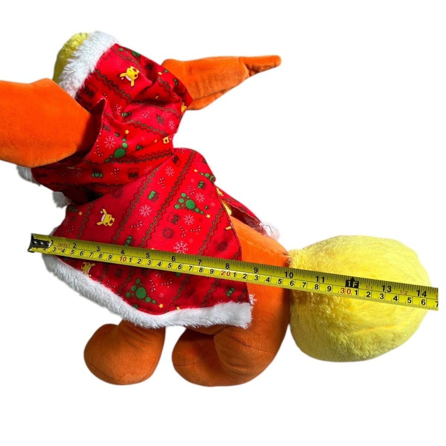 Build-A-Bear Pokemon Flareon Stuffed Plush w/ Sleeper, & Cape Rare No Sound