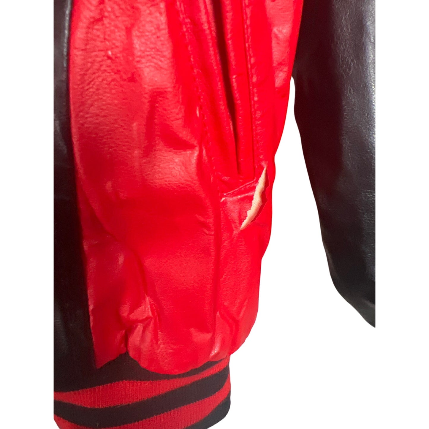 Steve & Barry's Size Medium PVC Jacket Outlaw Cycles