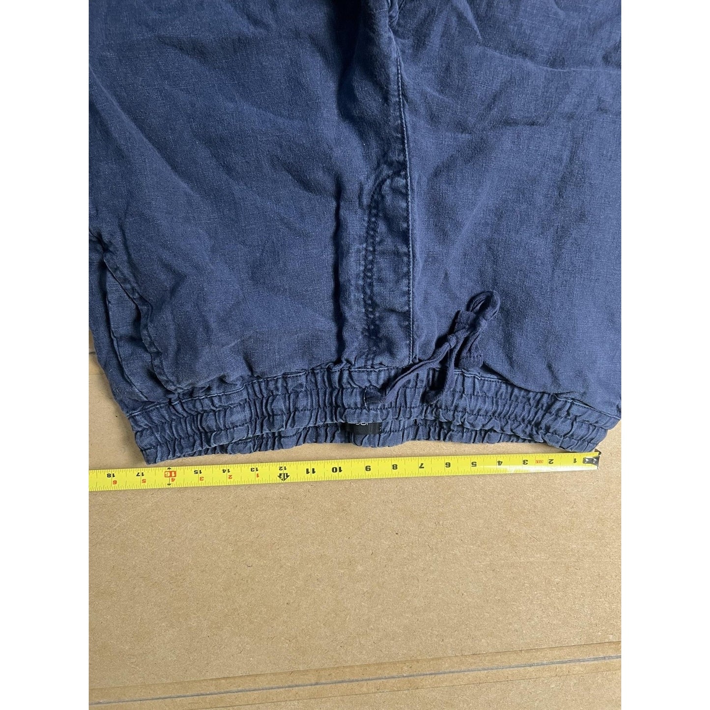Joe's Jeans Pants Unisex 30 Blue Jogger Linen Slim Elastic Drawstring Pockets