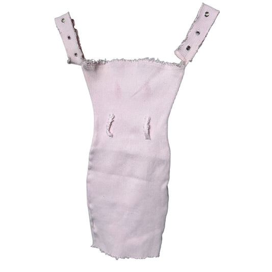 Hot & Delicious Expendable Pink Shoulder Dress Size Medium