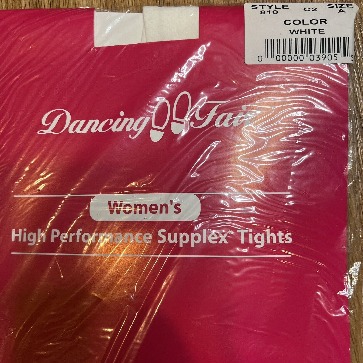 NEW Dancing Fair Women's Ultimate Performance Tights 810 White Size A