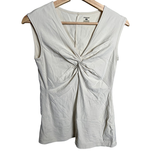 Patagonia Size large Women's Twist Front Sleeveless Top Geometric