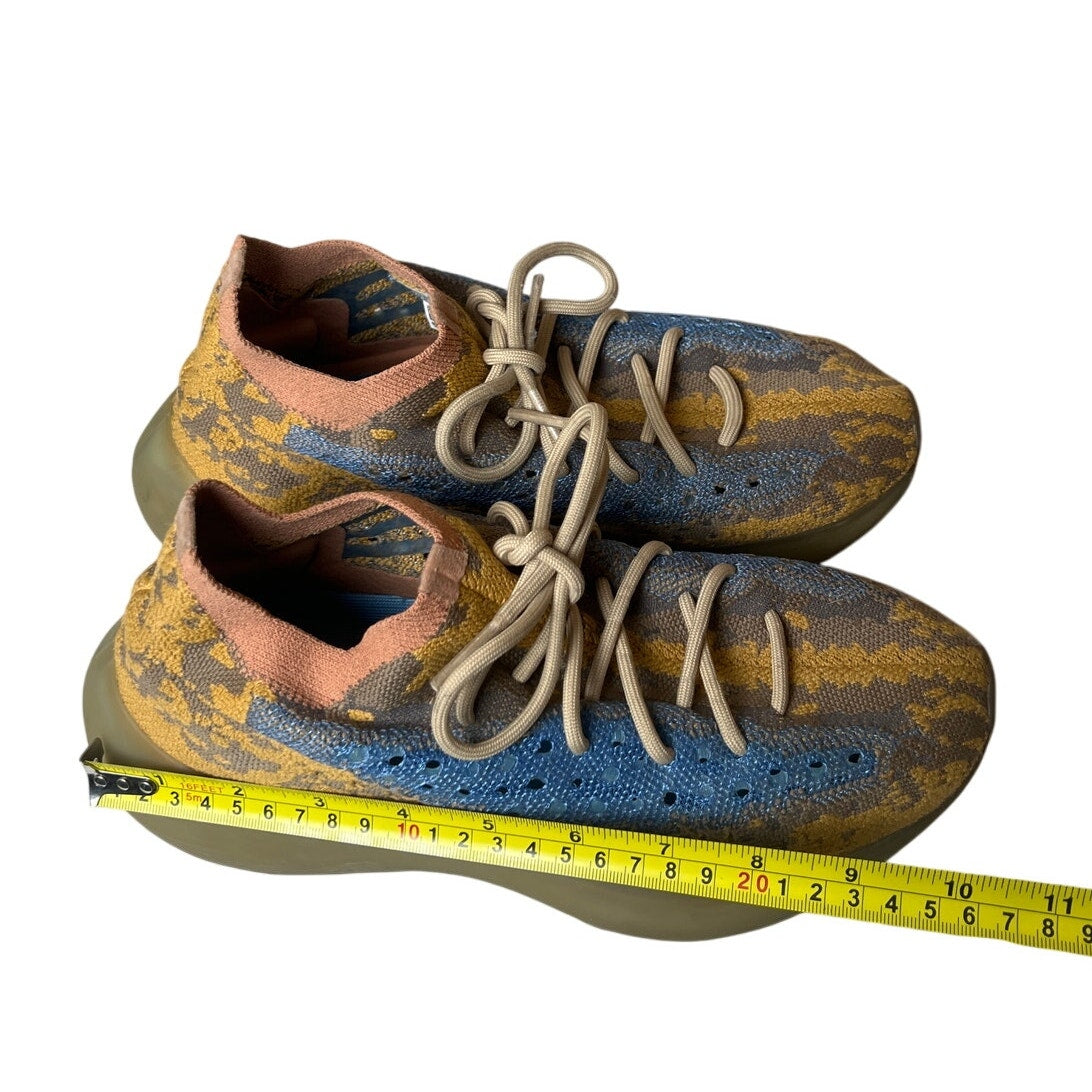 Adidas Yeezy Boost 380 'Blue Oat Reflective' Tan Sneakers No Box Size 9