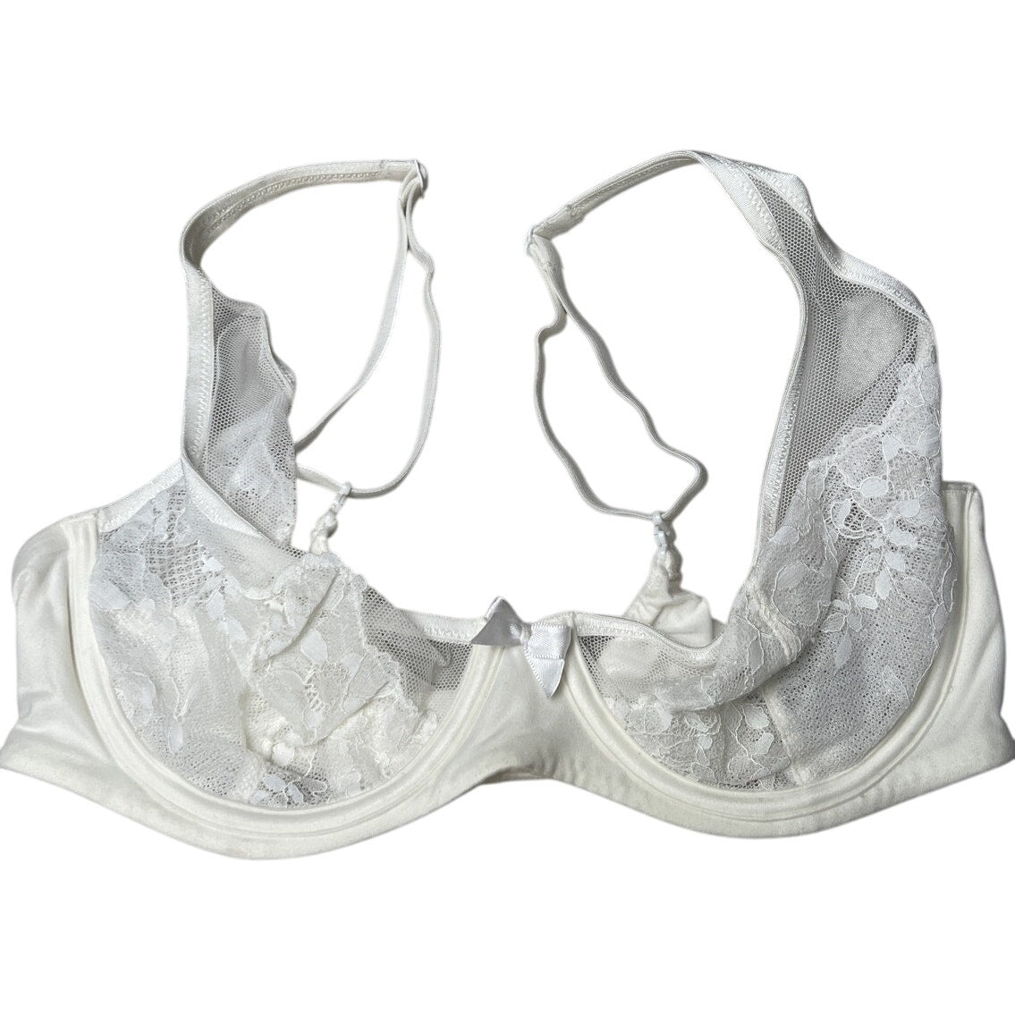 Victoria's Secret Body By Victoria Demi Unlined White Bra 34C