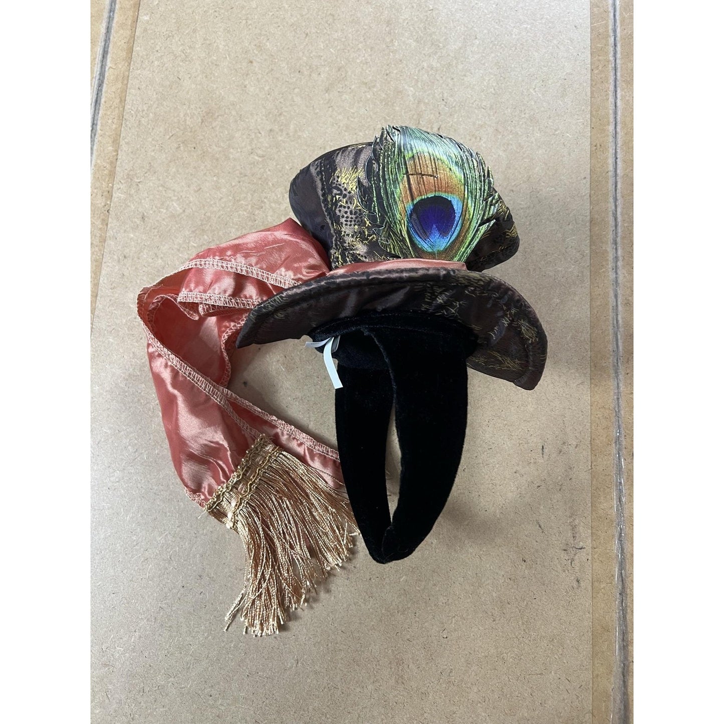 Disney Headband Womens One Size Multicolor Alice In Wonderland Mad Hatter