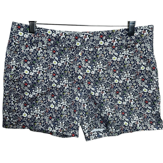 Liberty Art Fabric Of J. Crew Shorts Size 6 Women Floral Print