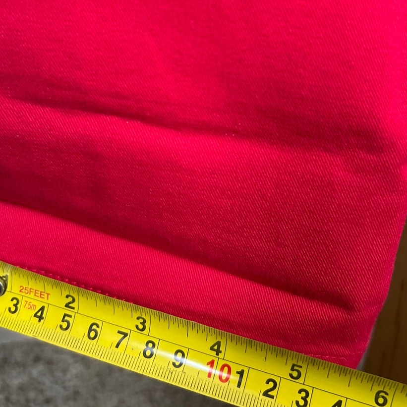 British India Traveller Size 7 Red Women Pants Skinny