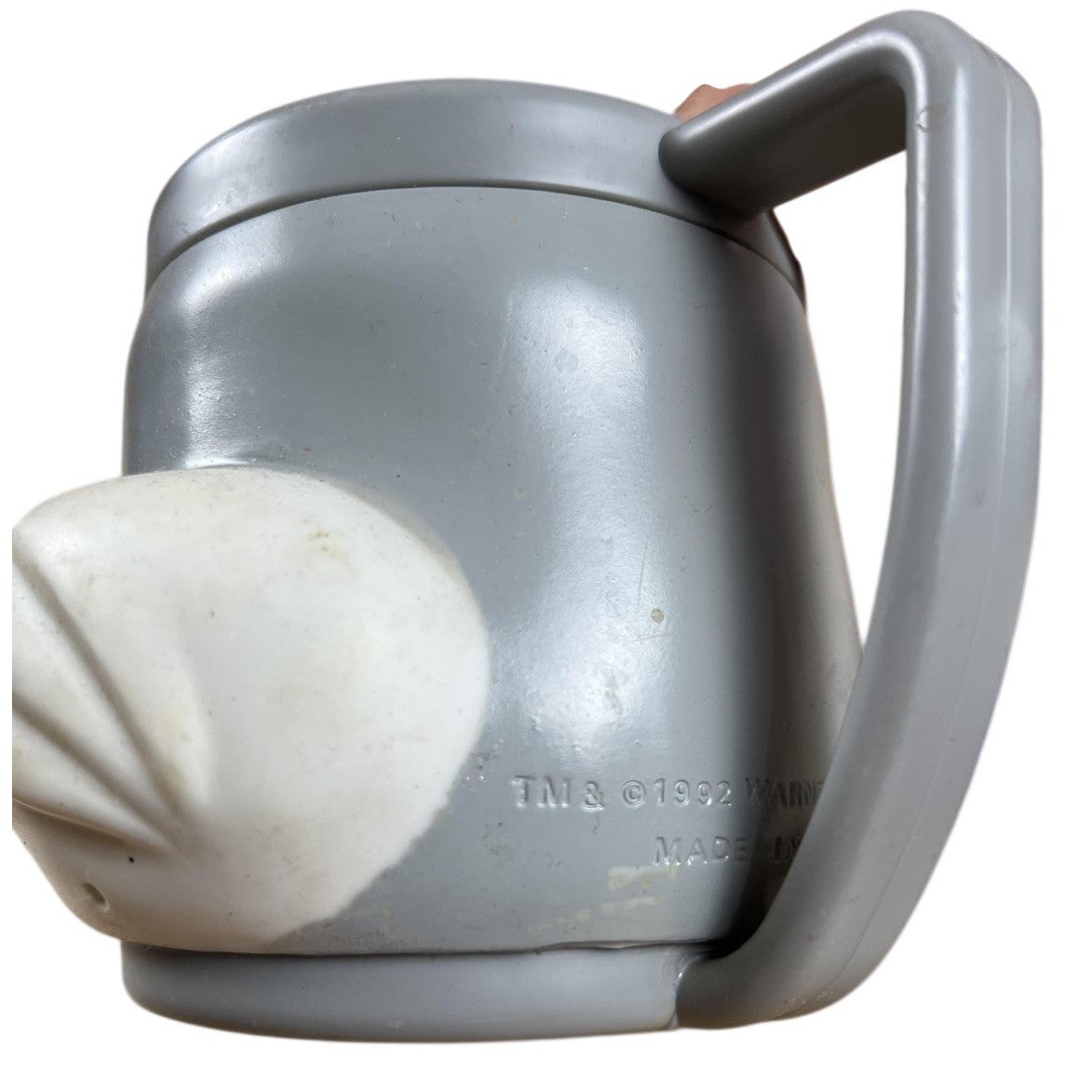 McDonald's Bugs Bunny Character Mug Gray 1992 Promotional Partners Made In China