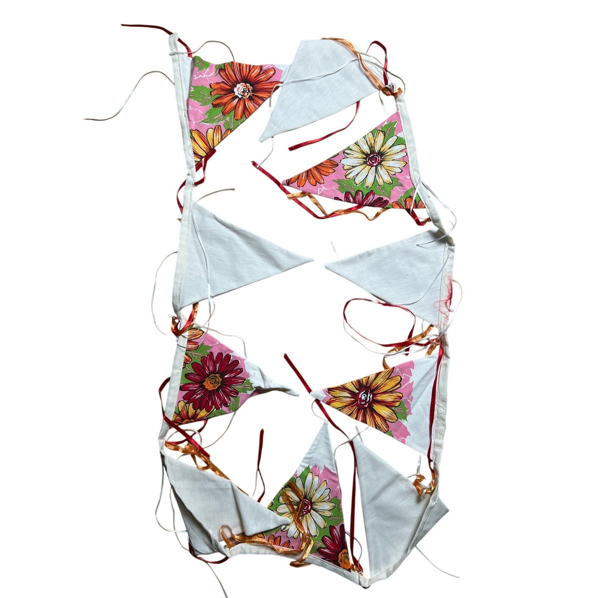 Floral Multi-Color Bunting Flag *Dimensions in Picture*