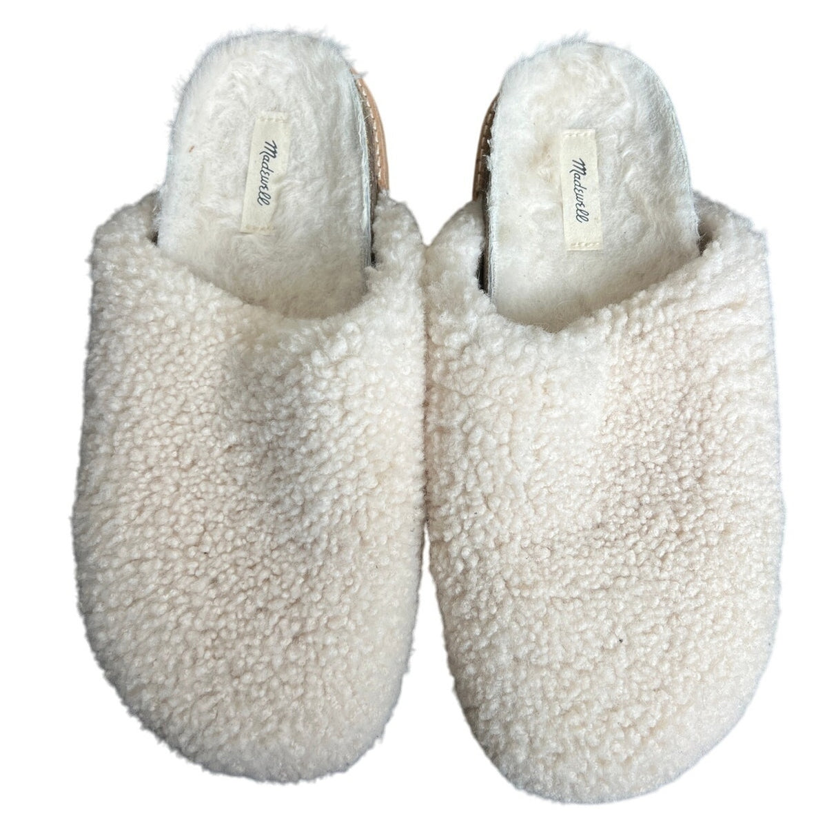 Madewell Size 9 Women's The Layne Clog Mule in Shearling