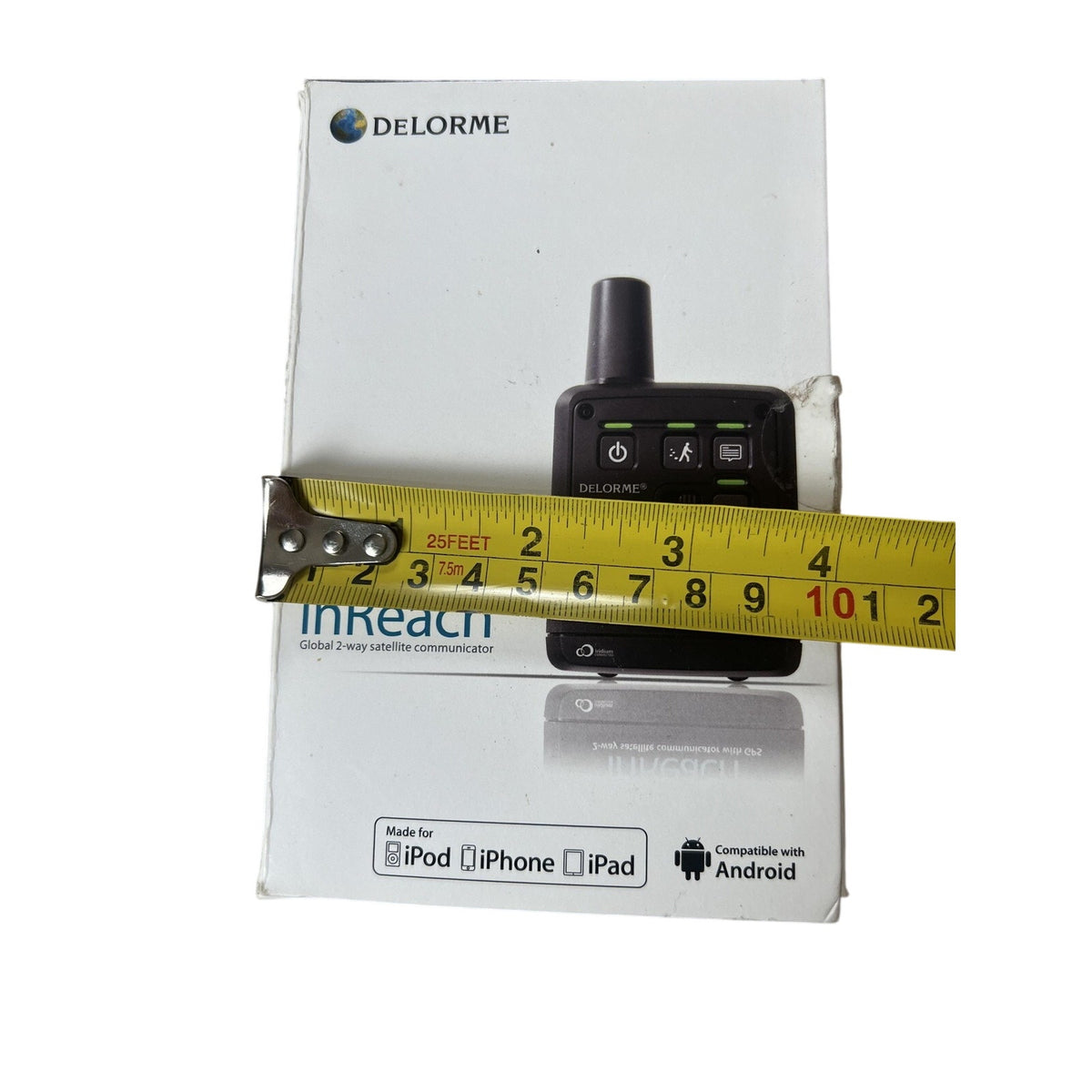 DeLorme InReach 2-Way Satellite Communicator GPS Black Made In United States